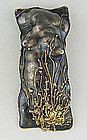 Marci Zelmanoff Modernist Jewelry Sterling Torso Pin