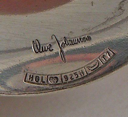Owe Johansson Modernist Sterling Bracelet Finland