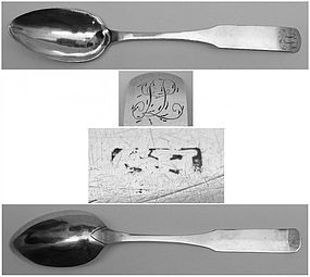 Rare Lancaster, PA Tablespoon by George Haverstick