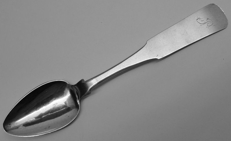 Dover, New Hampshire Coin Silver Spoon by George Gray Circa 1826