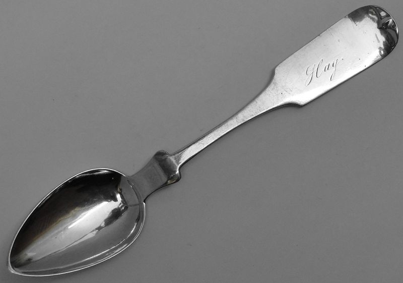 Baltimore Coin Silver Spoon by Thomas J. Brown Ca. 1842-84