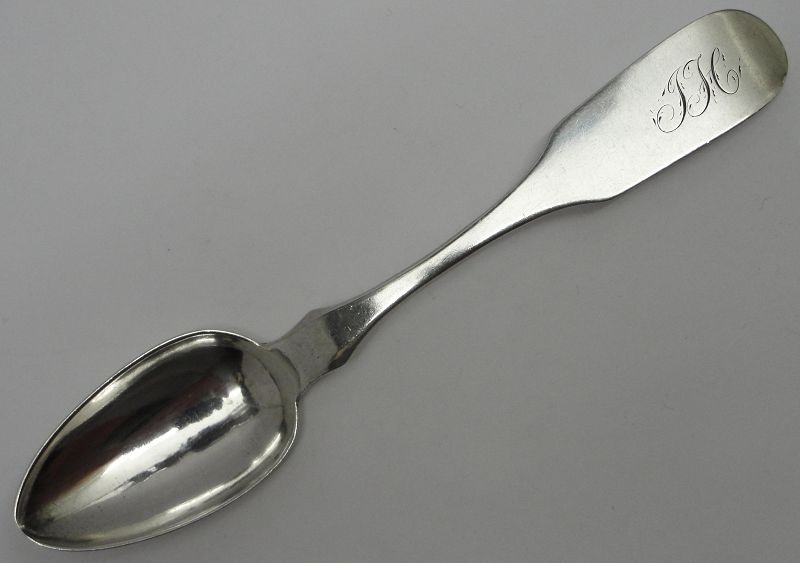 Fine Philadelphia Coin Silver Spoon by R. &amp; W. Wilson