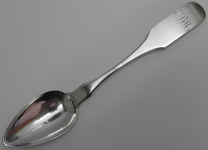 Fine Coin Silver Teaspoon by Edward Lownes Circa 1820