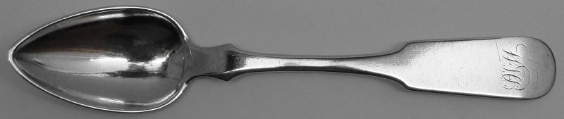 Fine Heavy Philadelphia Coin Silver Spoon by Robert &amp; William Wilson
