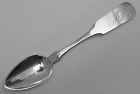 Good Philadelphia Coin Silver Teaspoon by Frederick Smith