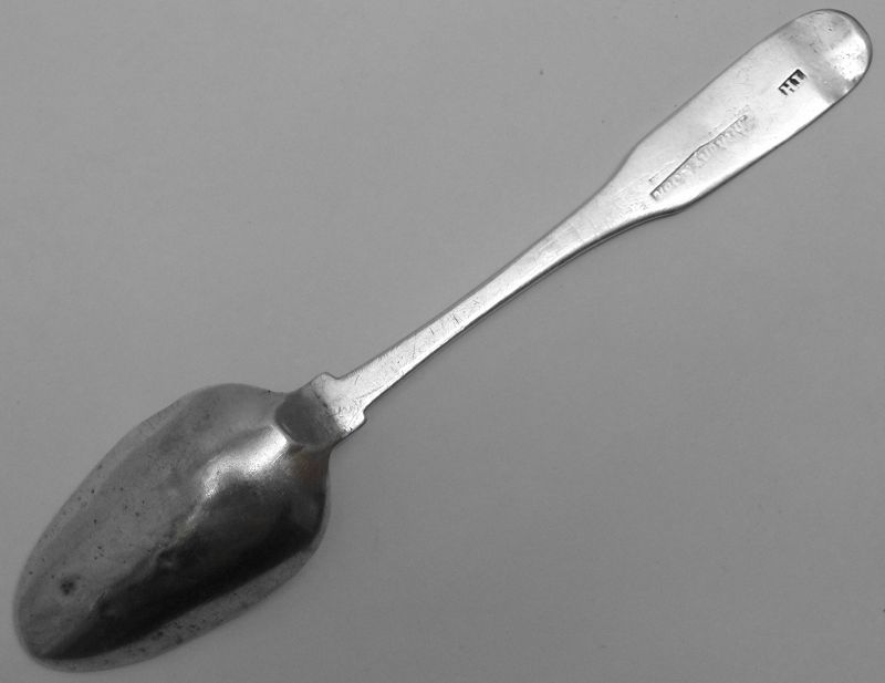 Rare Teaspoon with Marks for Joseph Anthony &amp; Son and Thomas W. Harper