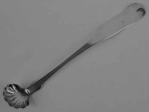 Long-Handled Condiment Spoon Engraved "Lee" by Alexander Stowell