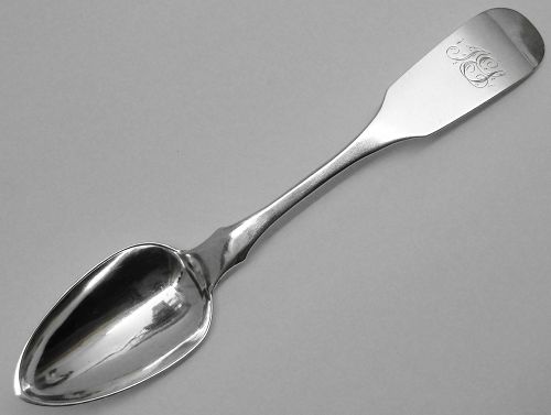 Excellent Philadelphia Coin Silver Spoon by Henry McKeen Ca. 1825-50