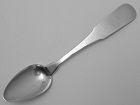 Watertown or Utica, NY Coin Silver Spoon by Lewis Wicks Clark, c.1830s