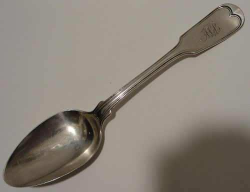 Rare Maker - Fiddlethread Tablespoon by C. H. Thompson - Coldwater, MI