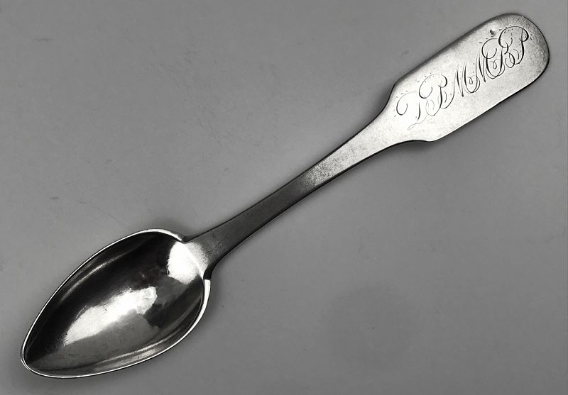 Early Tennessee Coffee Spoon by William &amp; Solomon Berson of Franklin