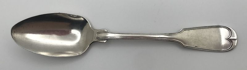 Heavy Natchez, Mississippi Coin Silver Tablespoon by Emile Profilet