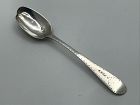 Late 18th Cent. Silver Spoon w/Rare Initial Mark W*F for Wm. G. Forbes