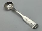 Coin Silver Salt Spoon with Early Gorham Marks