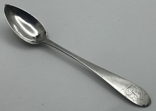 Excellent Sheaf of Wheat Pictureback Teaspoon by William Haverstick