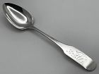 Nice NY Coin Silver Spoon Ca. 1805-13 by Joseph Reeves of Newburgh