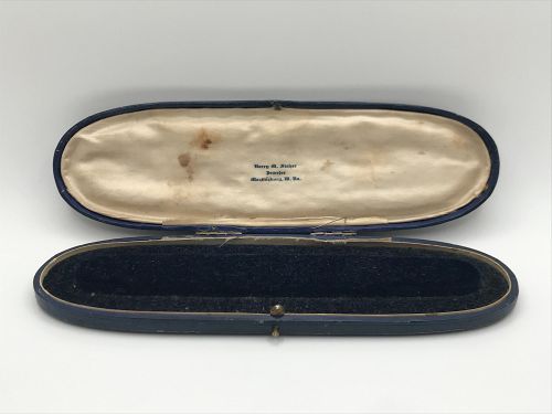 Early Martinsburg, WV Jewelry Box for a Necklace - Harry M.Fisher