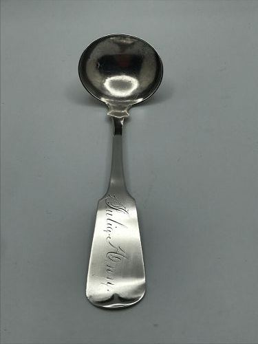 Coin Silver Cream Ladle, W. M. Pitkin & H. D. Sumner, East Hartford CT
