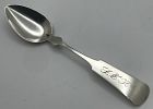 Montpelier, Vermont Coin Silver Spoon by Ira S. Town, Marked "I.S.T"