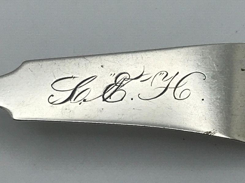 Montpelier, Vermont Coin Silver Spoon by Ira S. Town, Marked &quot;I.S.T&quot;