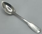 Nice 19th Century French Fiddle Pattern Teaspoon by E. H. Sanoner