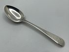 Fine English Sterling Silver Teaspoon, London 1838 w/No Maker's Mark