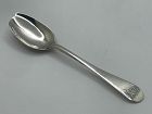 Coin Silver Spoon Circa 1780 by "I*B", Marked Twice - Mystery Maker