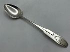 Very Rare Maine Coin Silver Spoon Ca. 1805-15 by Daniel Poore