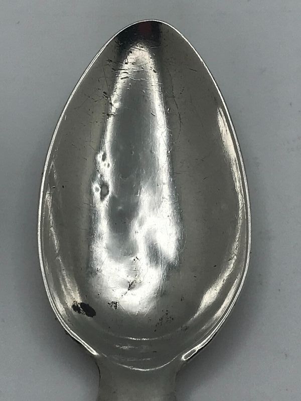 Southern Coin Silver Teaspoon by Charles A. Burnett of VA and DC