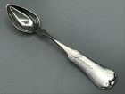 Paris, Kentucky Coin Silver Teaspoon by William M. Hinton