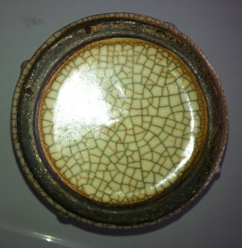 Ge Type Zun Archaic Bronze Shape Vase