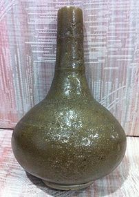 Olive Green Celadon Vase