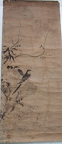 Antique Anonymous Chinese painting of birds