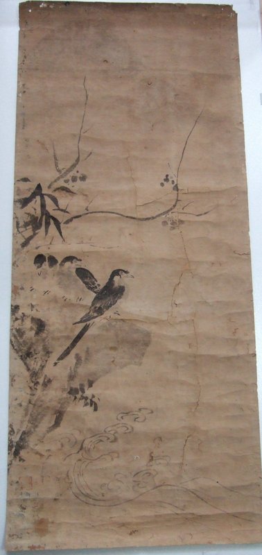 Antique Anonymous Chinese painting of birds