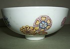 Late  Qing Famille Rose Bulb Bowl