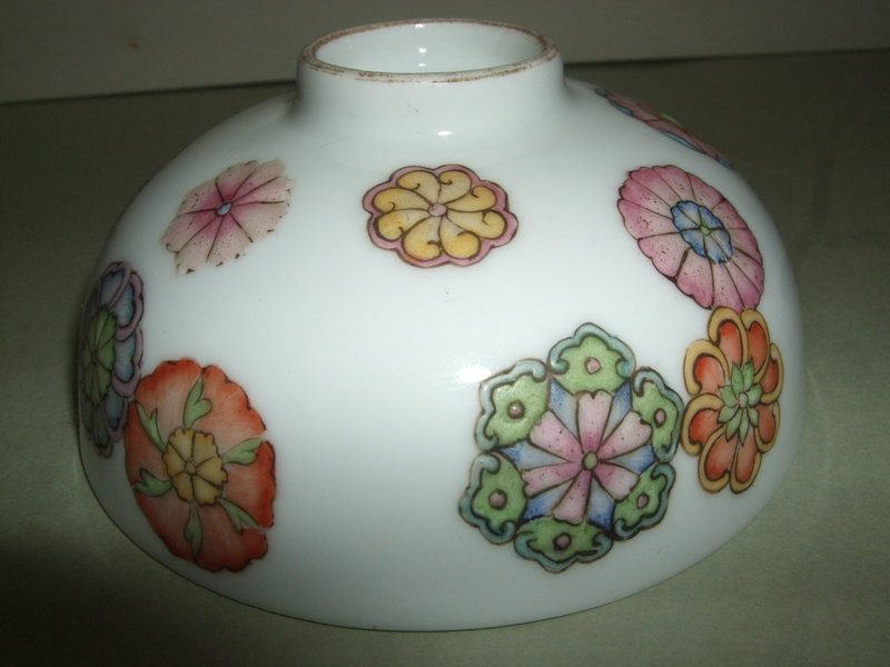 Late  Qing Famille Rose Bulb Bowl