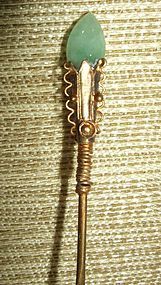 Qing Dynasty Noble lady's gilt silver hairpin