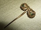 Qing Dynasty era Noble lady's gilt silver hairpin