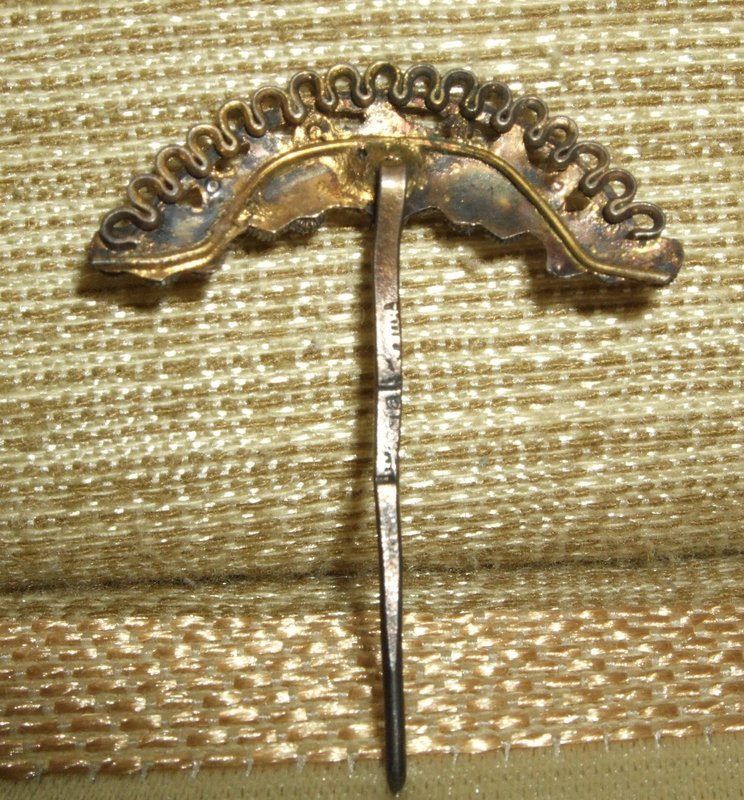 Qing Dynasty era Noble lady's gilt silver hairpin