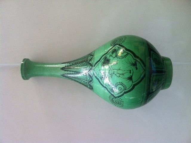 Chinese Green Glaze vase