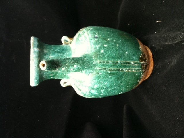 Chinese green glaze ewer