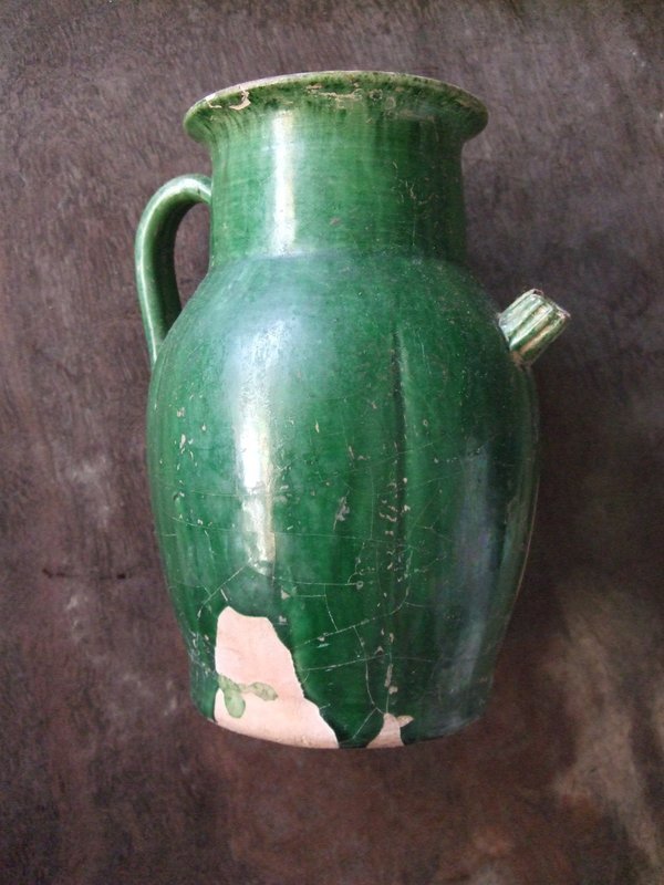 Liao Dynasty Green glaze ewer