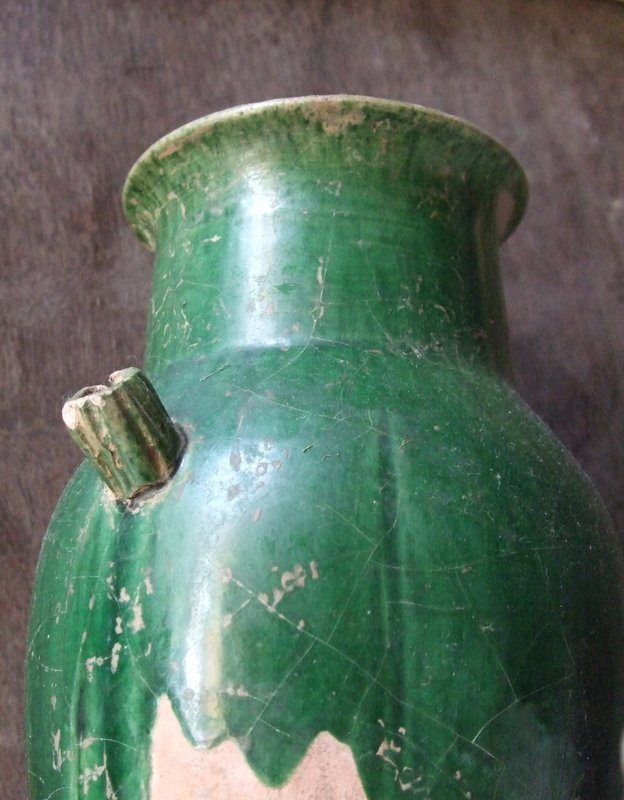 Liao Dynasty Green glaze ewer