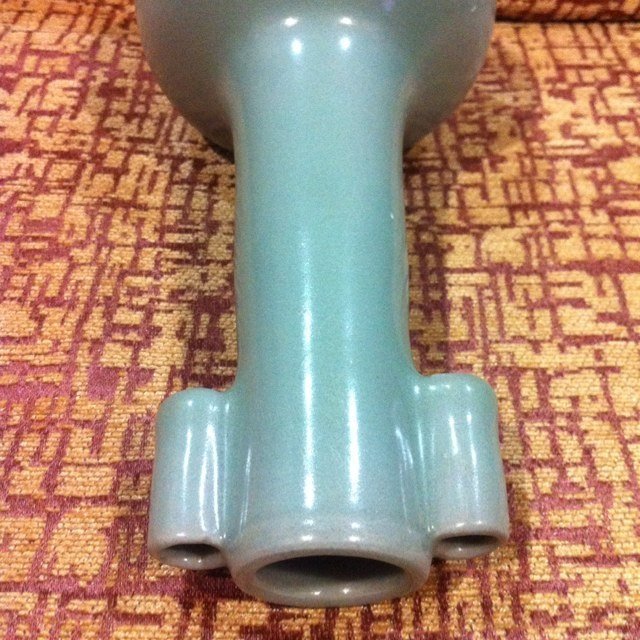 A Chinese celadon arrow vase