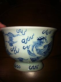 Chinese blue and white bowl