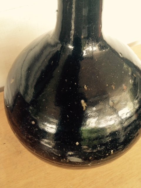 Chinese Song black glaze vase