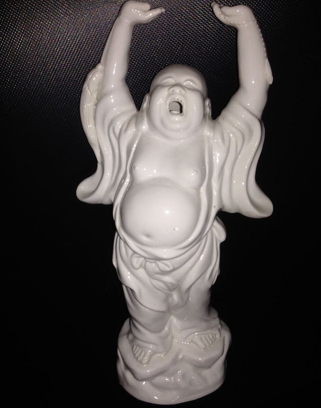 Chinese laughing Buddha figurine