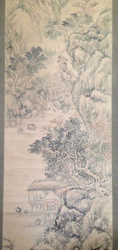 Old Chinese ink painting