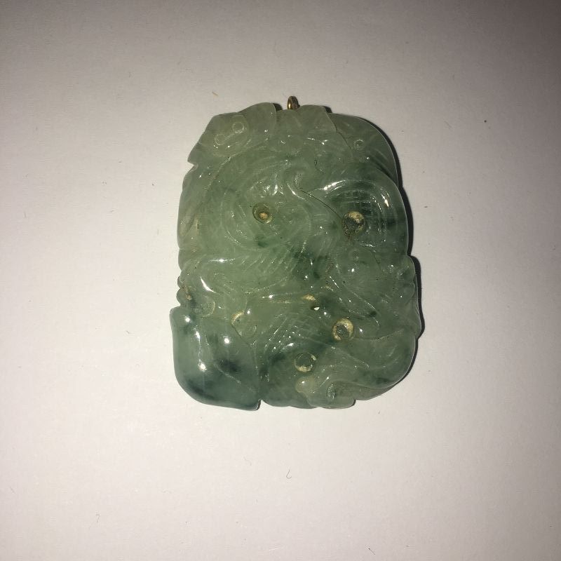 Jadeite carving of dragon