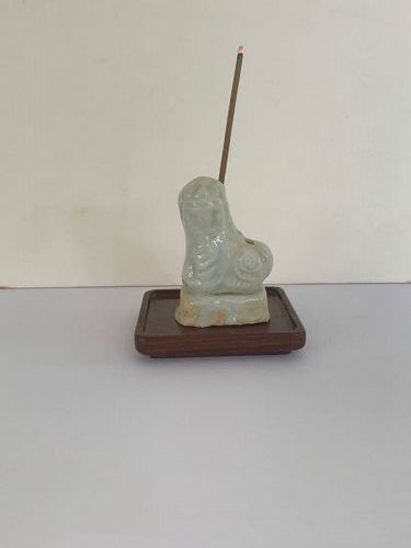 Dehua Fu Lion Incense Holder